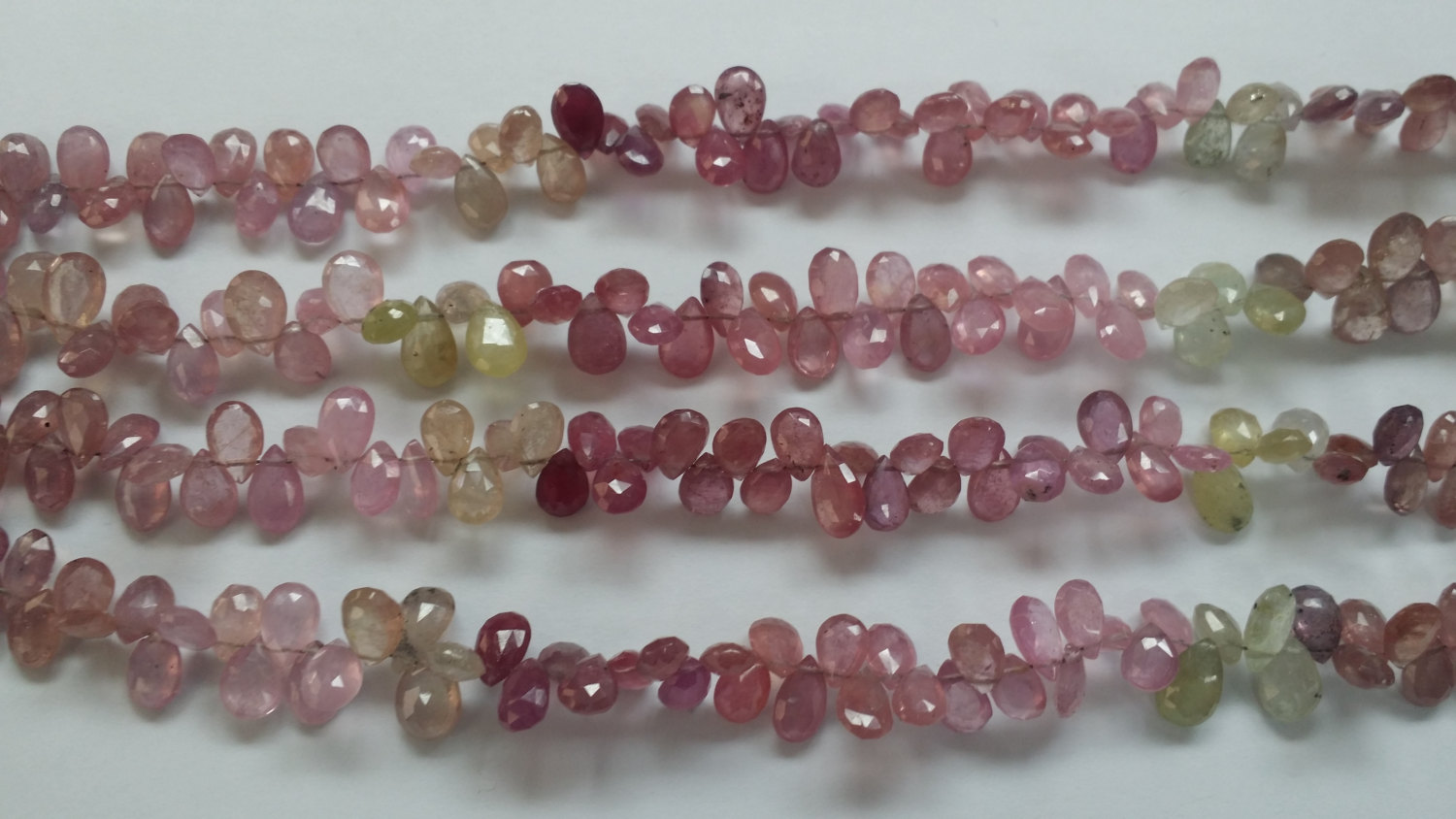 Natural Sapphire Pears Faceted