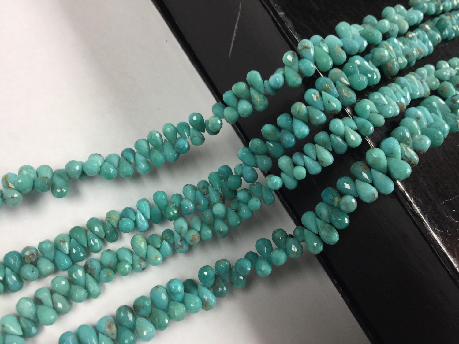 Natural Turquoise Drop Smooth