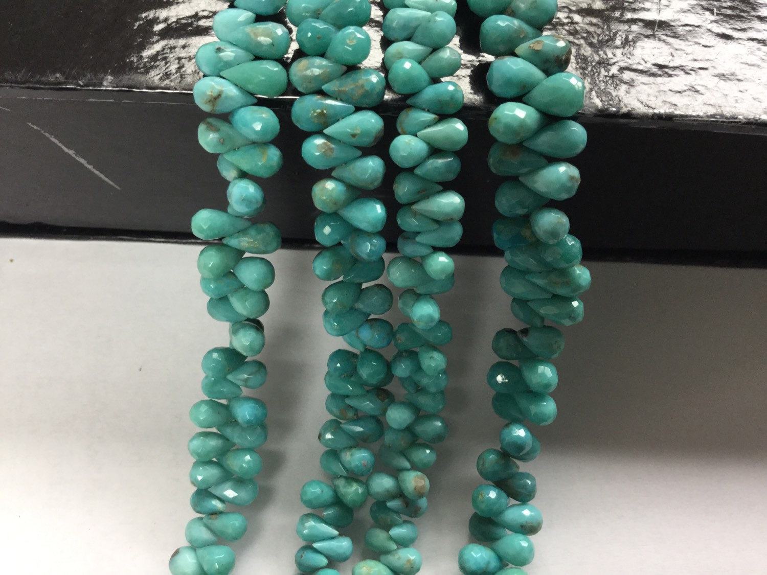 Natural Turquoise Drop Smooth