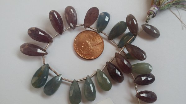 Natural Umba Sapphire Pears