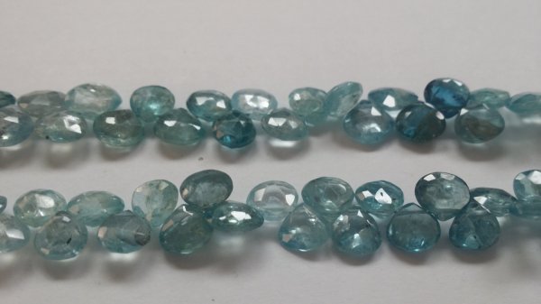 Natural Zircon Hearts Faceted