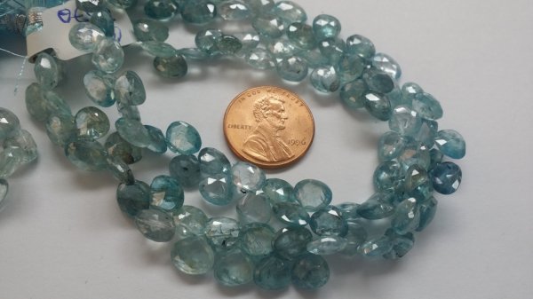 Natural Zircon Hearts Faceted