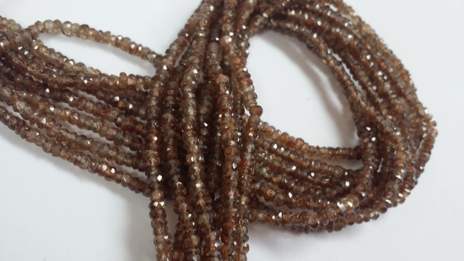Natural Zircon Rondelle