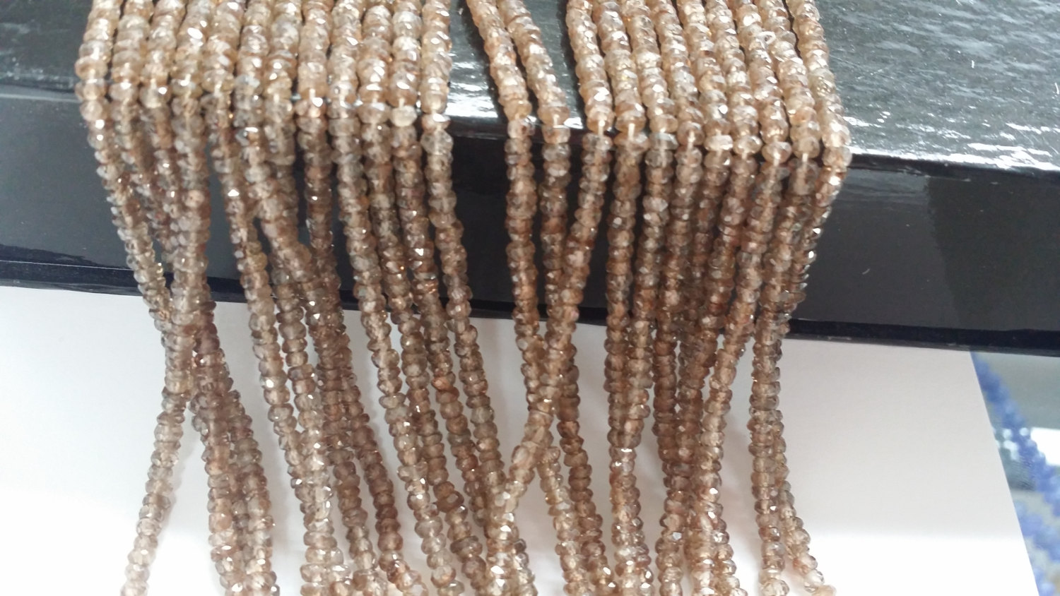 Natural Zircon Rondelle