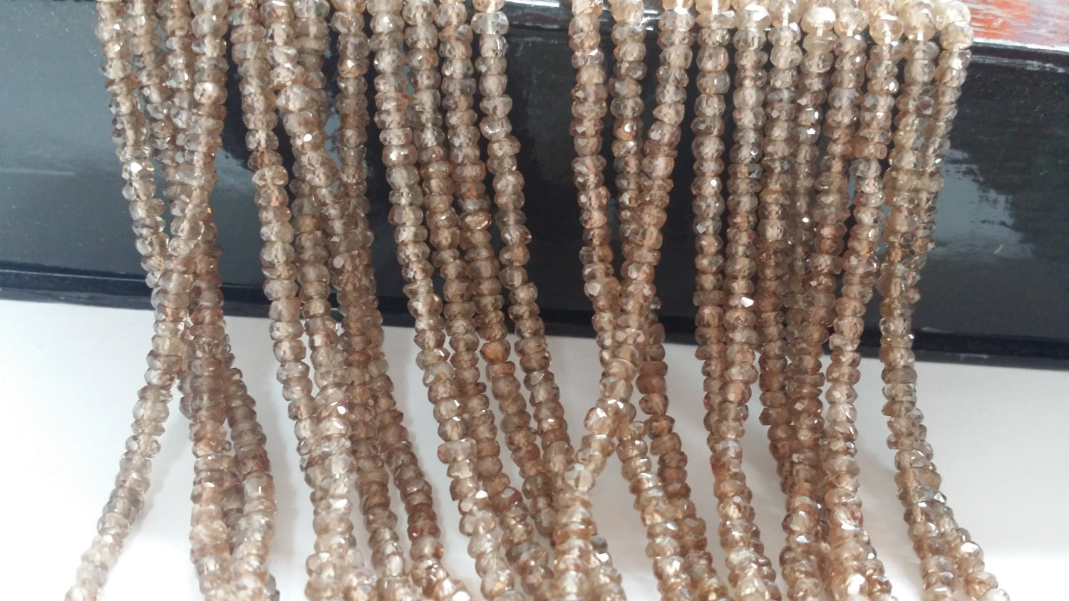 Natural Zircon Rondelle