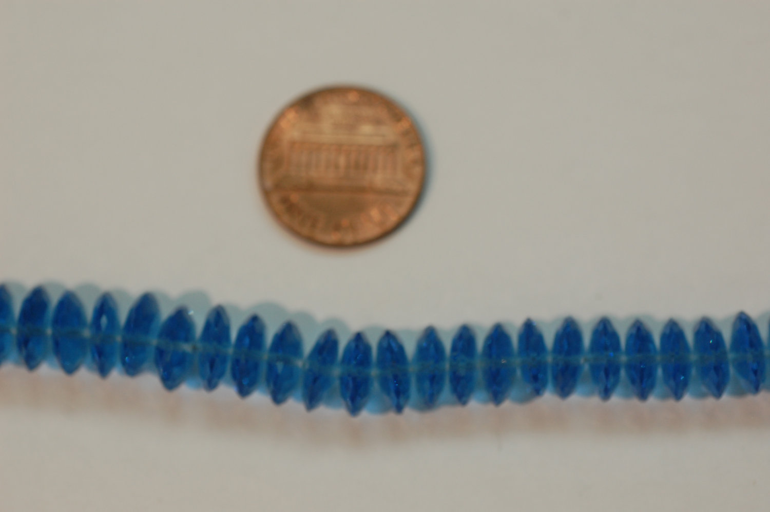 Navy Blue Hydro Disk Faceted