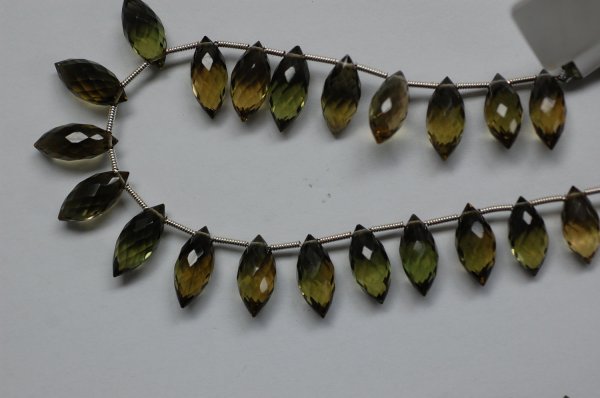 Olive Hydro Quartz Puff Marquise