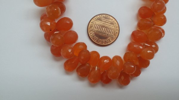 Orange Drops Faceted