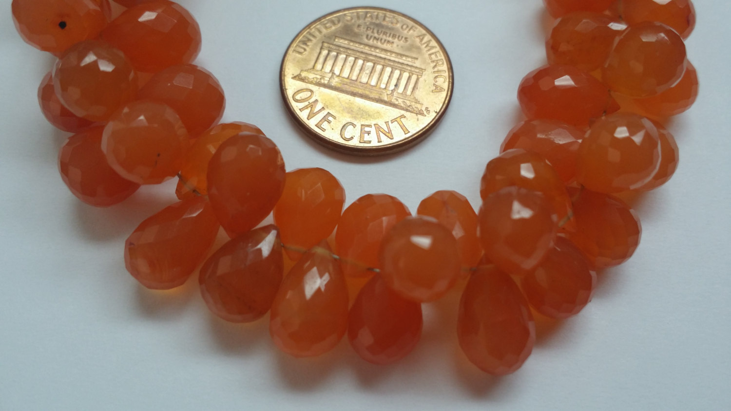 Orange Drops Faceted