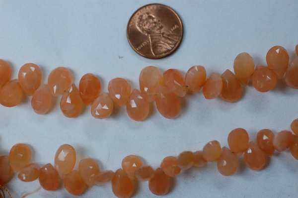 Peach Moonstone Pear
