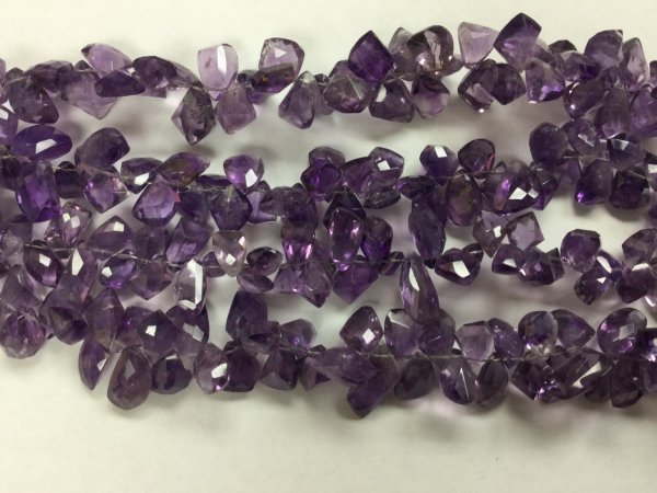 Pink Amethyst Funky Cut Faceted