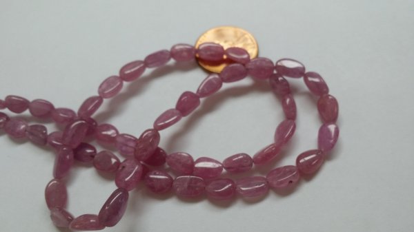 Pink Sapphire Ovals Smooth