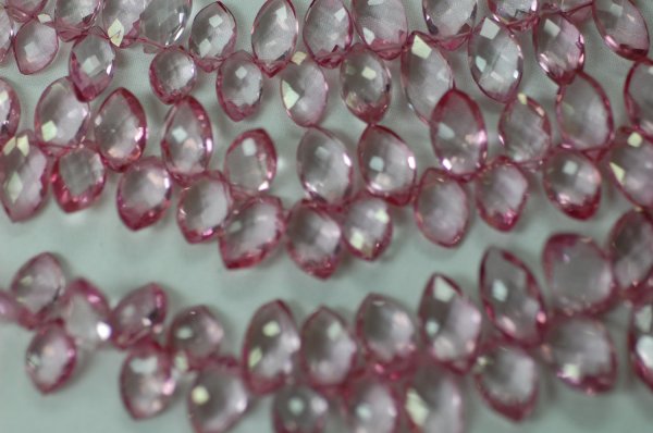 Pink Topaz Marquise Faceted