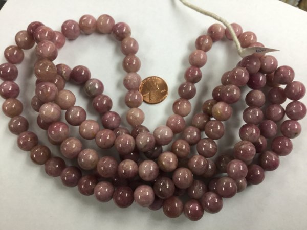 Pink Tourmaline Rounds Smooth