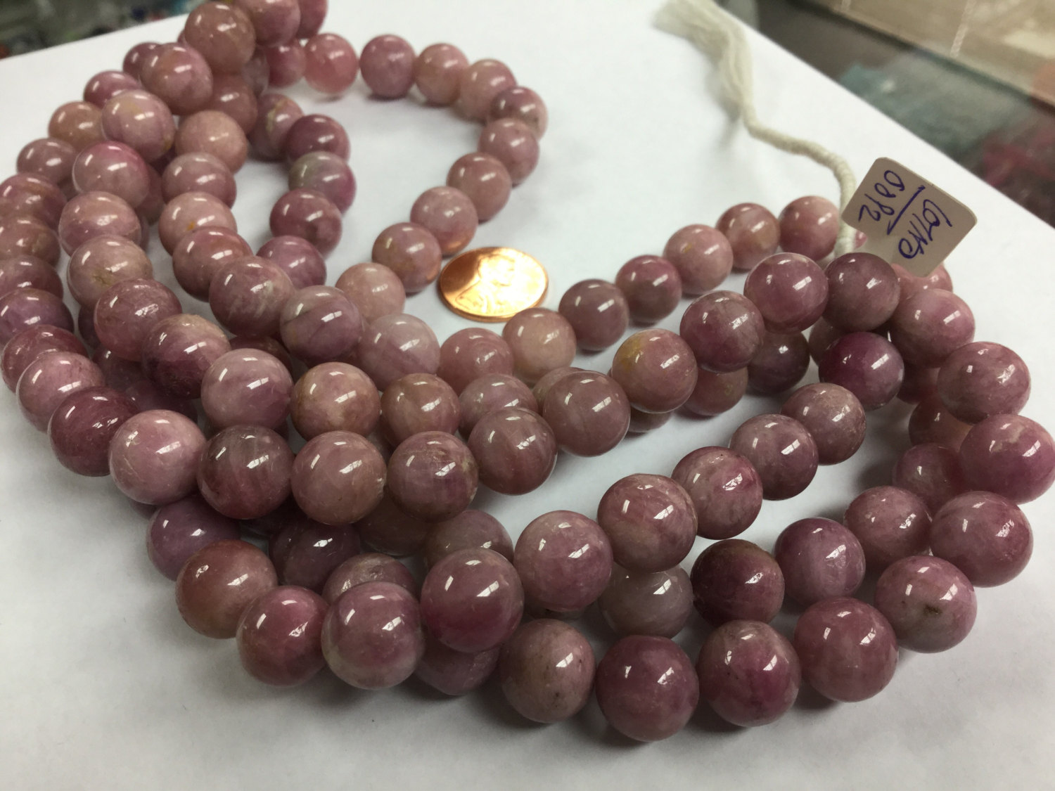 Pink Tourmaline Rounds Smooth