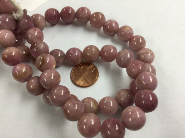 Pink Tourmaline Rounds Smooth