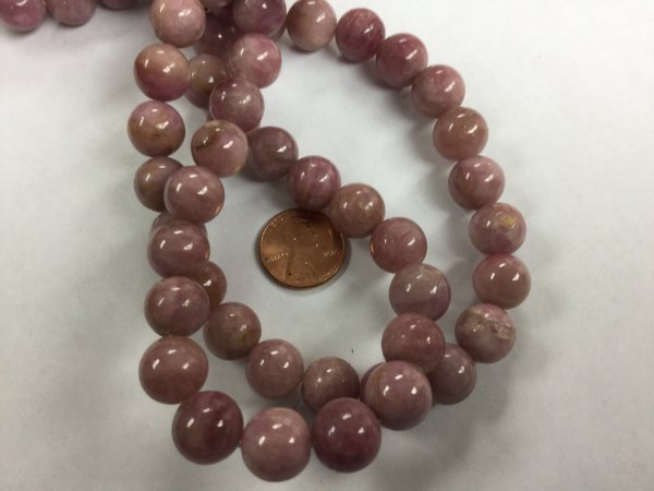 Pink Tourmaline Rounds Smooth