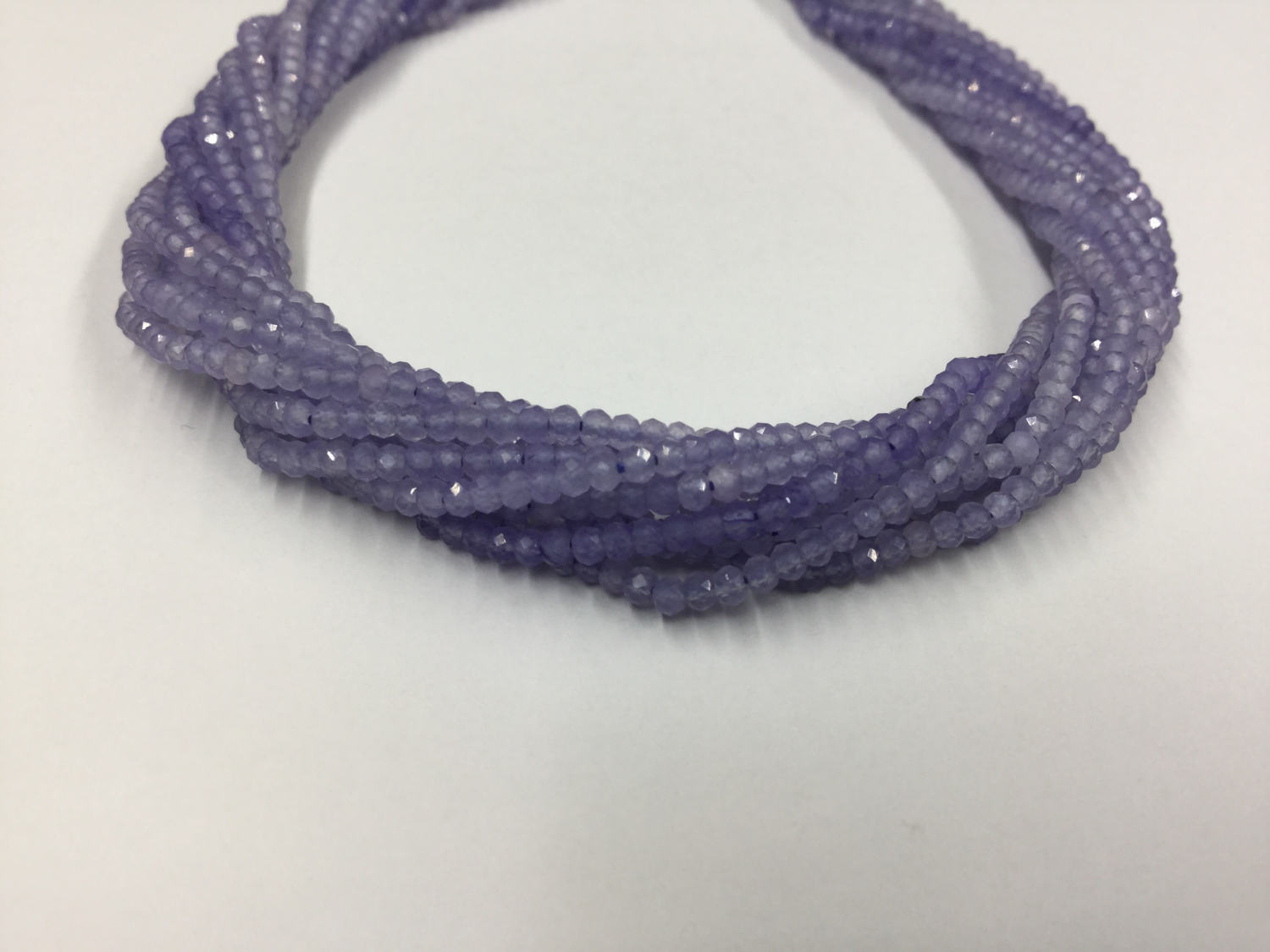 Purple Onyx Rondelles Faceted
