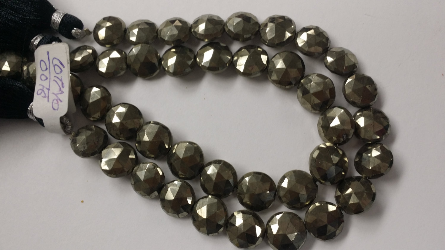 Pyrite Coins Faceted