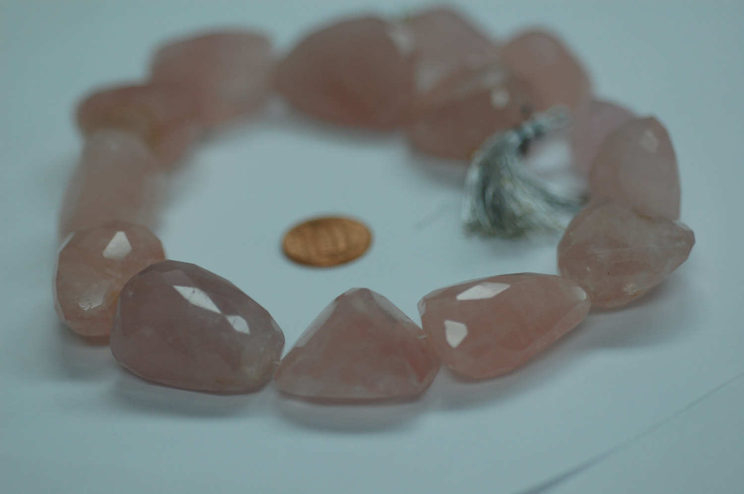 Rose Quartz Nuggets Faceted