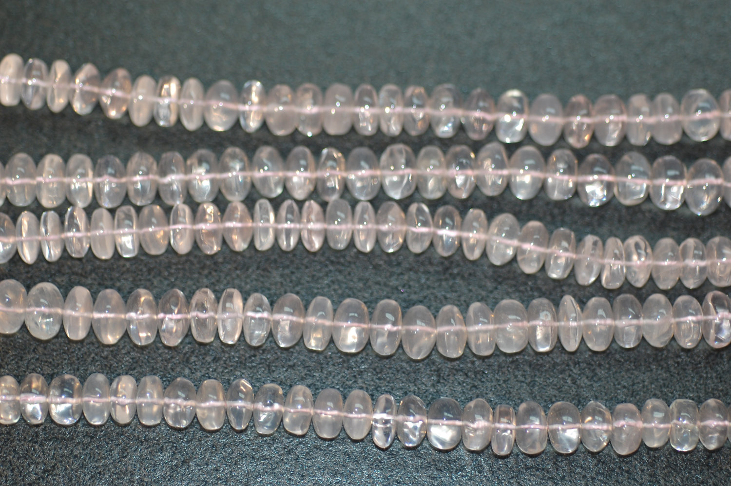 Rose Quartz Smooth Round Beads