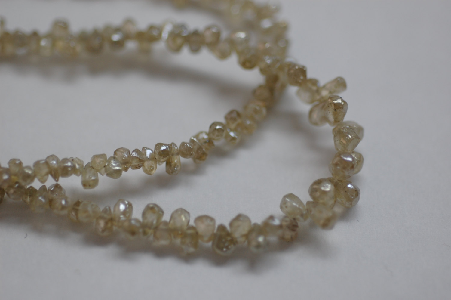Rough Cut Drop Yellow Natural Zircon Faceted (Platinum Polished)