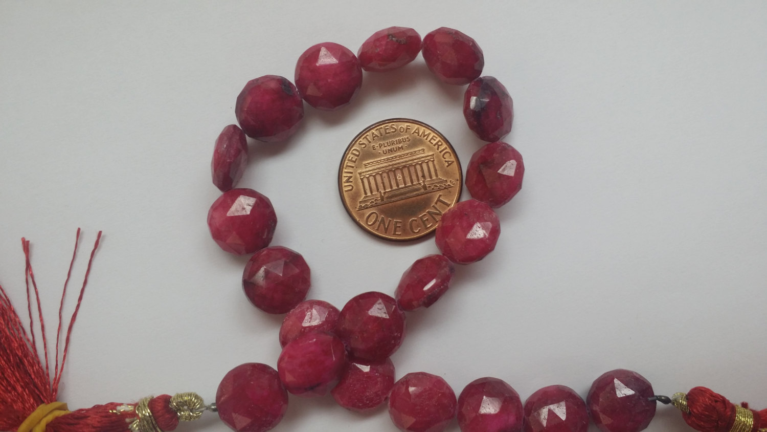 Ruby Coins Coated