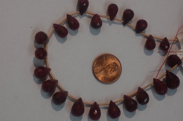 Ruby Drops Faceted