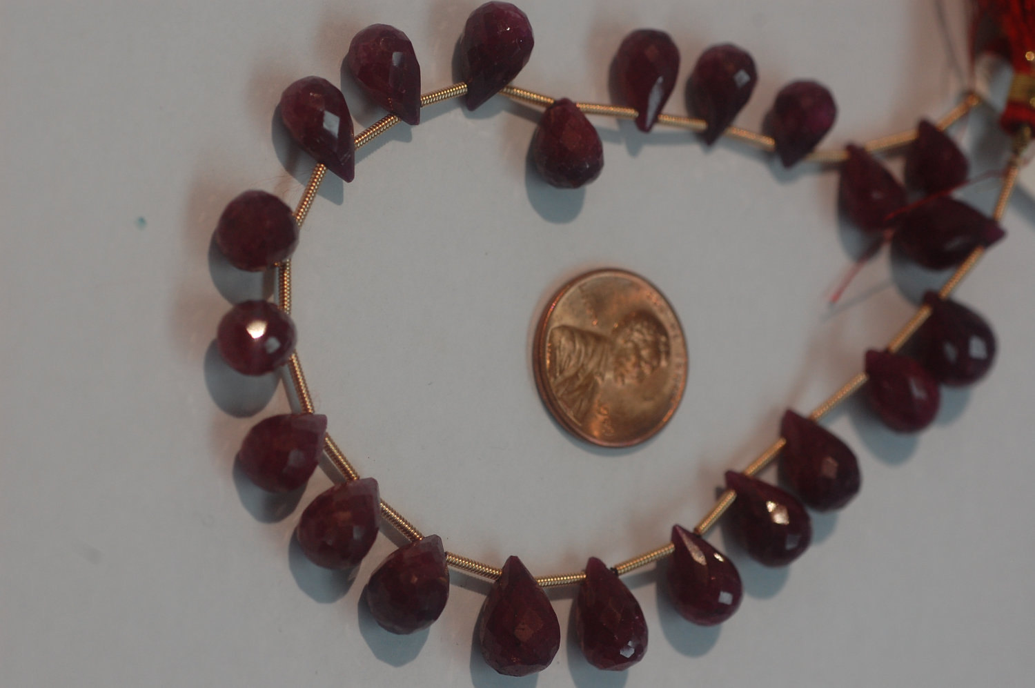 Ruby Drops Faceted