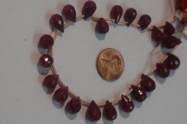 Ruby Drops Faceted