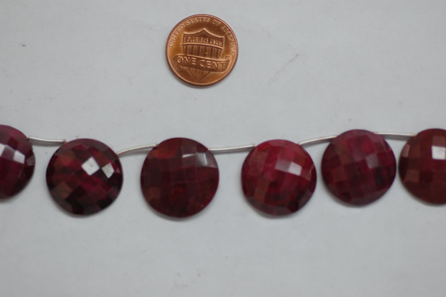 Ruby Coins Checker Board Cut
