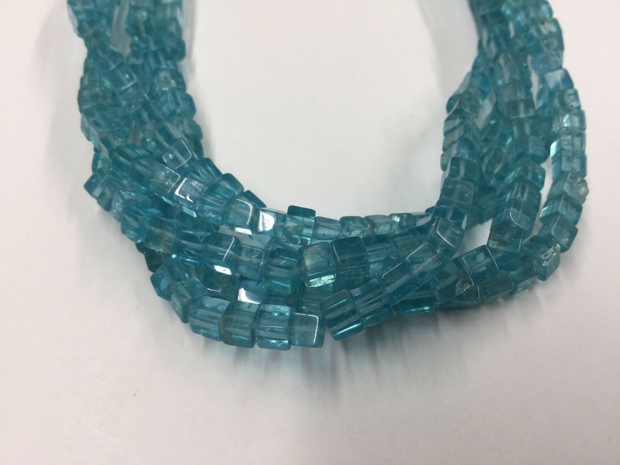 Sea-Green Apatite Squares Smooth