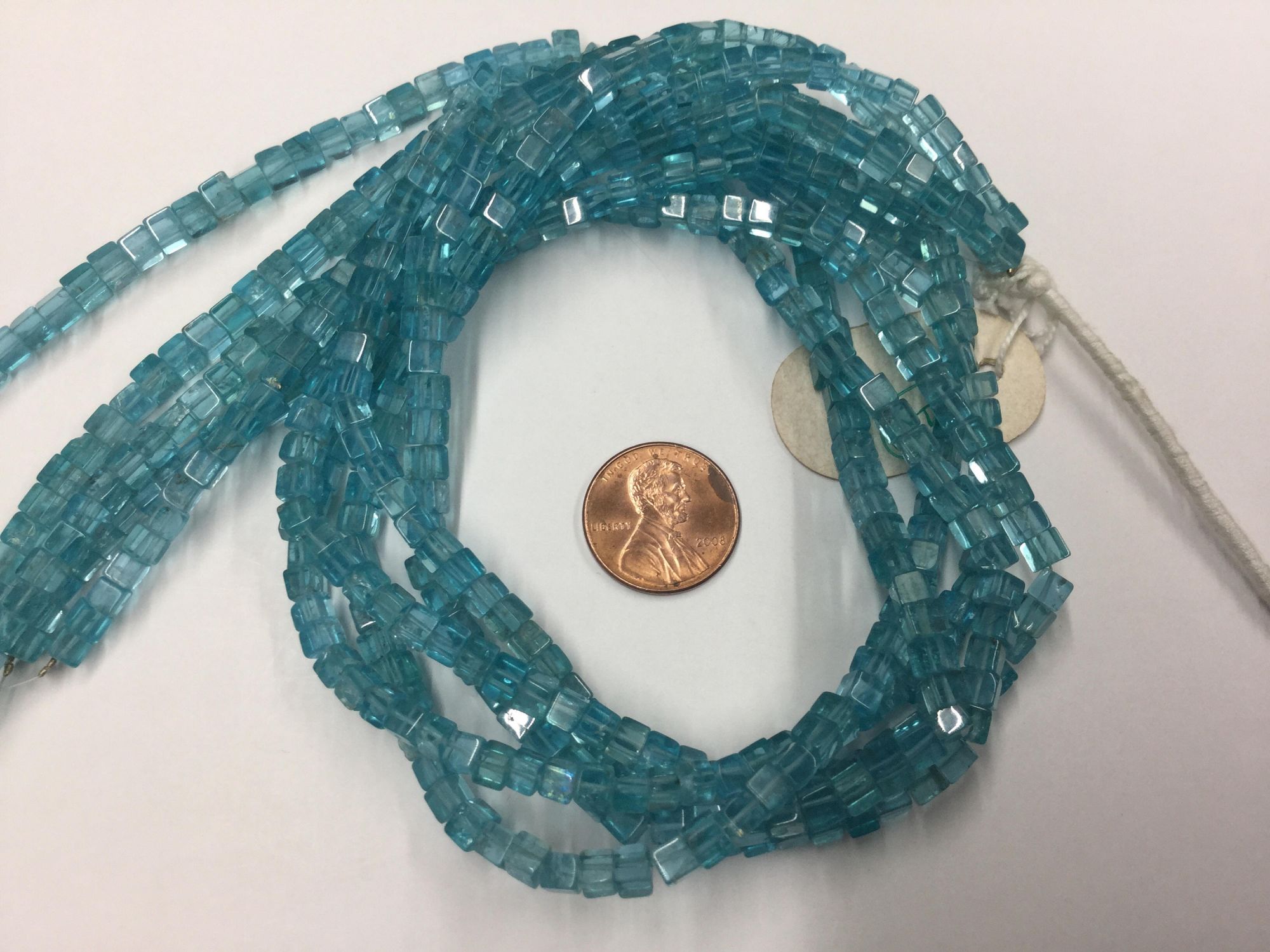 Sea-Green Apatite Squares Smooth