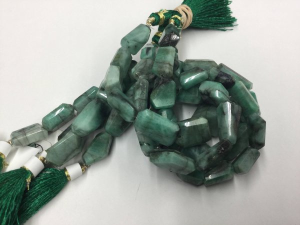 Emerald Nugget Faceted