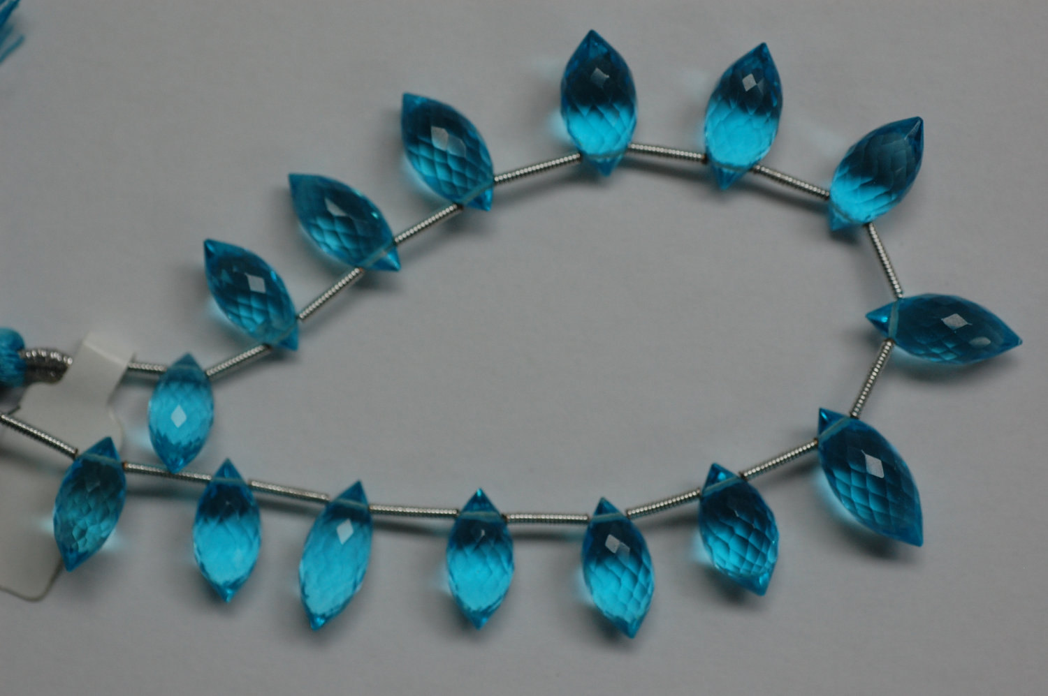 Sky Blue Hydro Quartz Puff Marquise