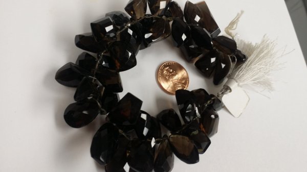 Smokey Funky Cut Faceted