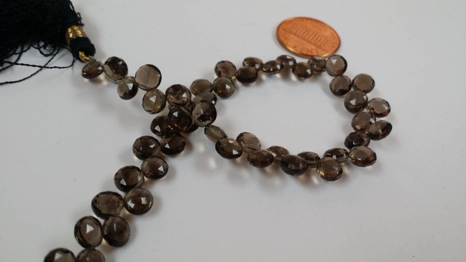Smoky Rounds Faceted