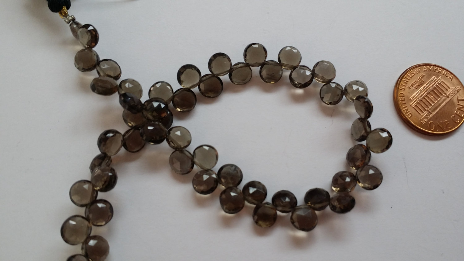 Smoky Rounds Faceted