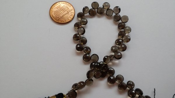 Smoky Rounds Faceted