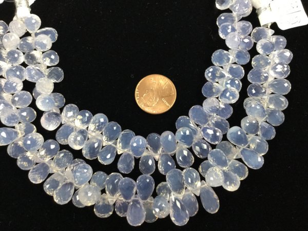 Scorolite Drops Faceted