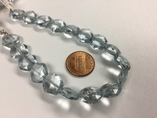 Quartz Hexagon Faceted