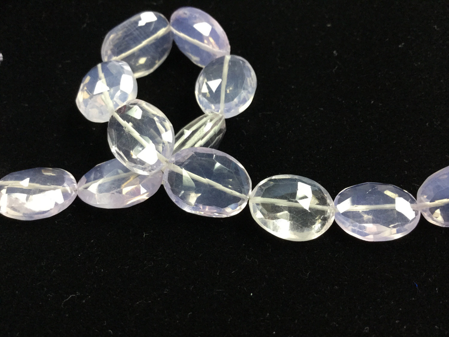 Scorolite Ovals Faceted