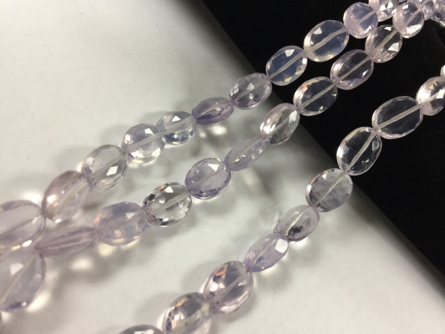 Scorolite Ovals Faceted