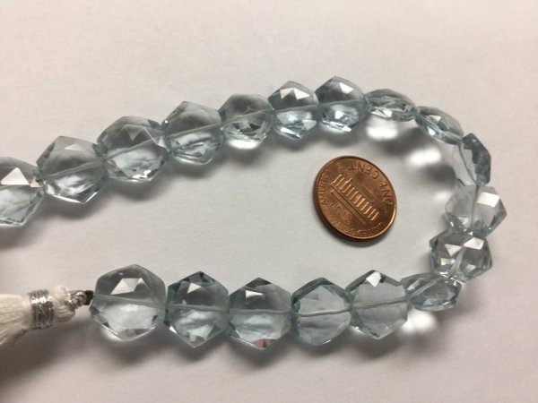 Quartz Hexagon Faceted