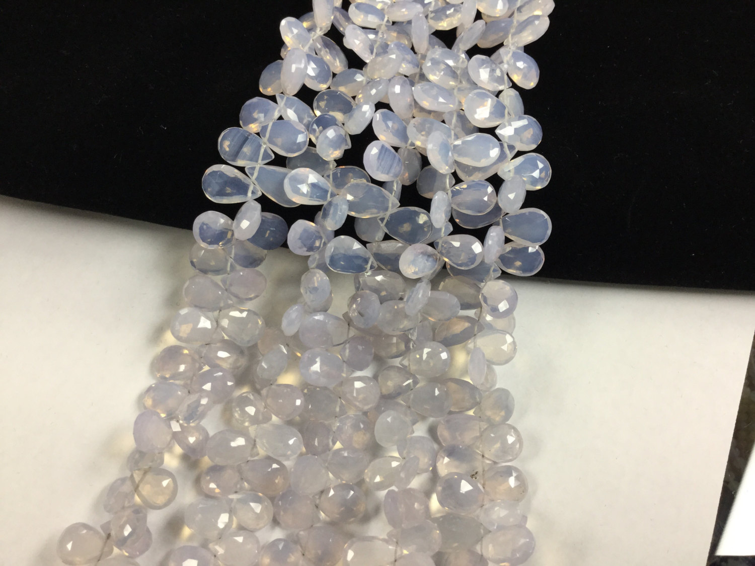 Scorolite Pears Faceted