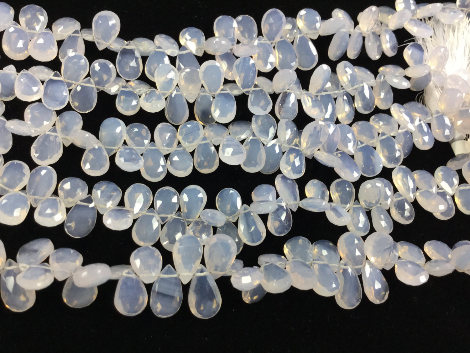 Scorolite Pears Faceted