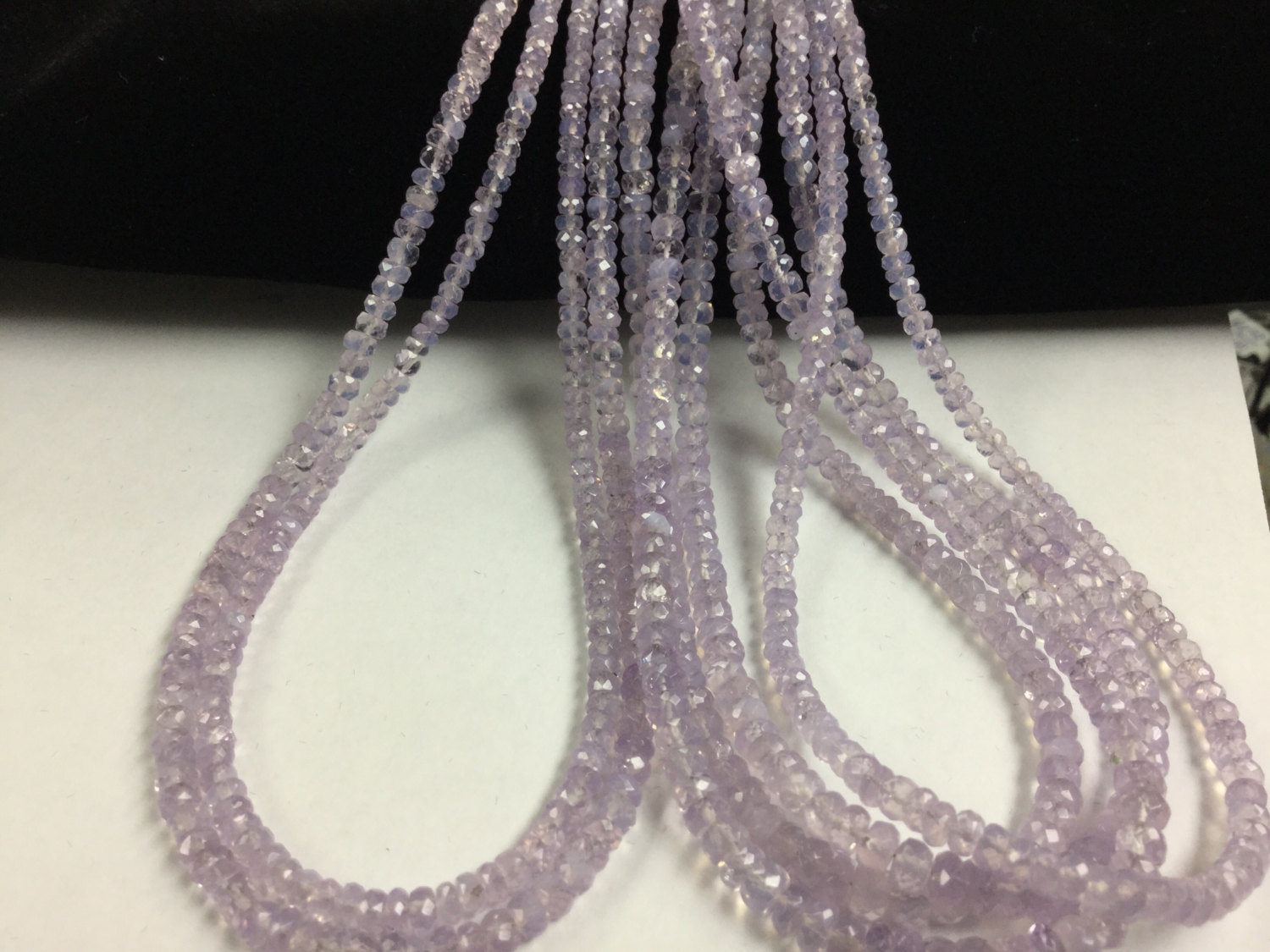 Scorolite Rondelles Faceted