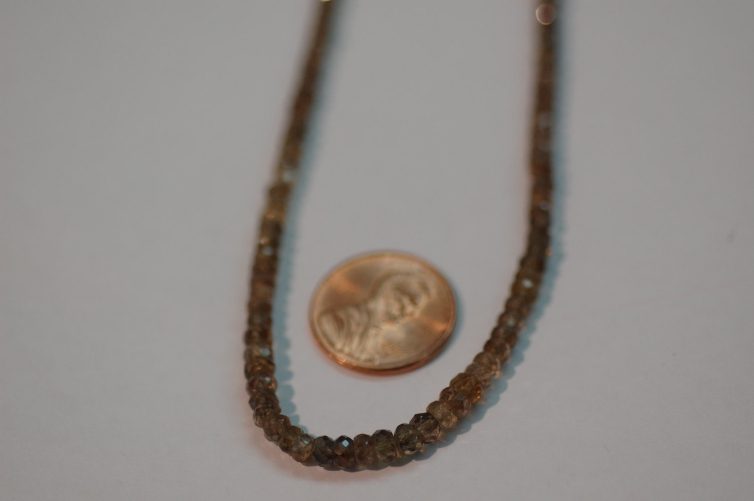 Stunning Color Changing Garnet Rondelle Faceted