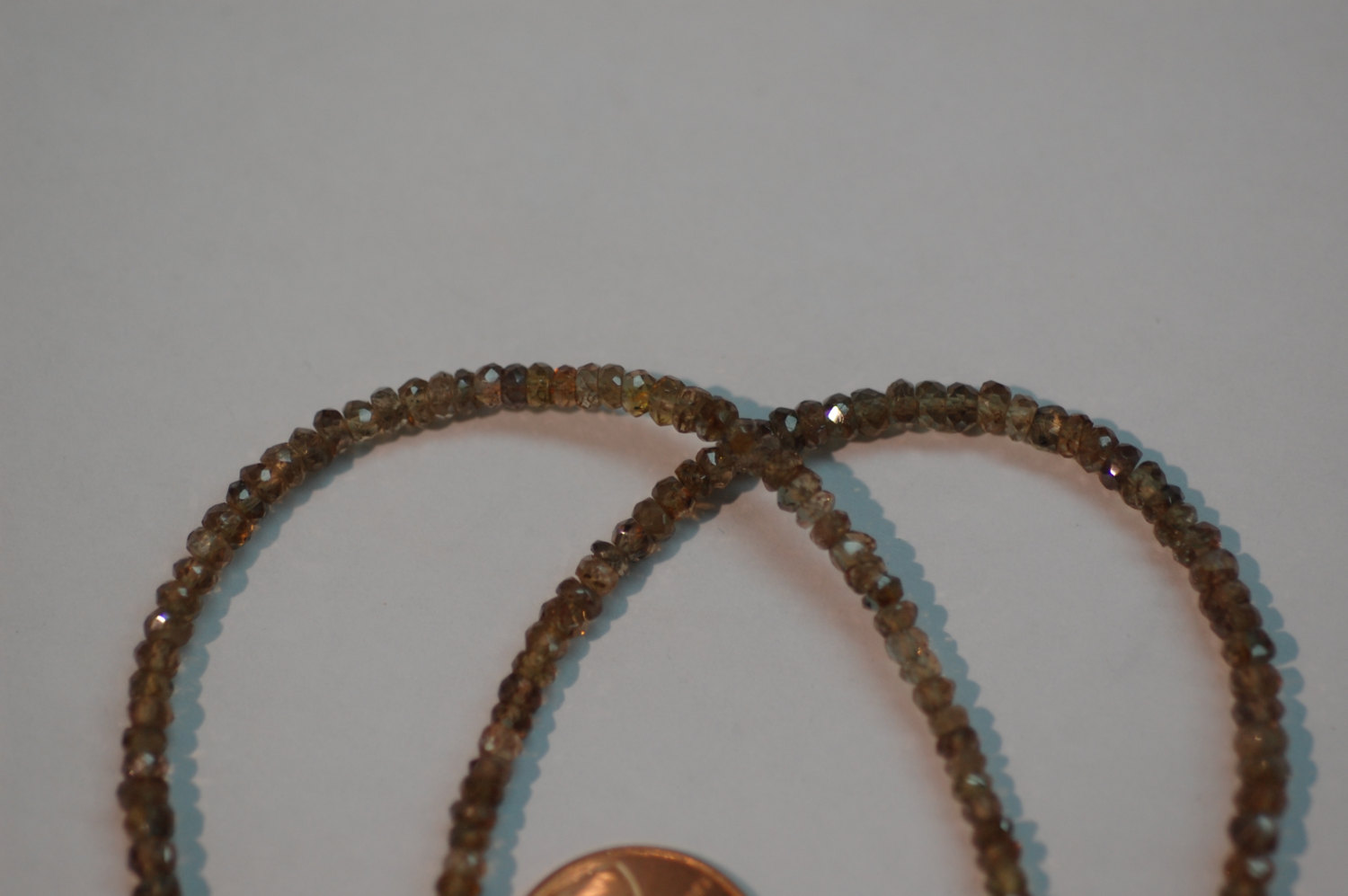 Stunning Color Changing Garnet Rondelle Faceted