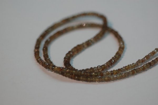 Stunning Color Changing Garnet Rondelle Faceted